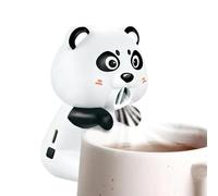 Mini Chill Fan, Food Cooling Device, 2.56x2.36x3.82in USB Rechargeable Clip Fan with 3 Speed Control, Cute Animal Portable Air Cooler, Quiet Breeze Kitchen Tool, Soup Coffee Cooling Use