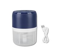 Mini Chopper de alimentos recargable USB: cortador de ajo eléctrico portátil, hasta 30 días de batería, operación de un y Strong S, viajes al aire libre y uso familiar, 250 (type 1)