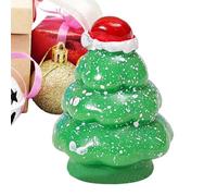 Mini Christmas Tree Decor - Figura decorativa de resina | Tabletop Little Christmas Tree Ornament - Perfect For Room, Mantel, Shelf, Tiered Tray, Porch, Party, Bedroom & Living Room Holiday Decor