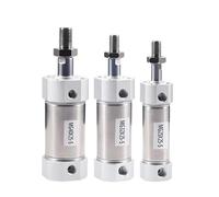 Mini cilindro neumático de acero inoxidable MG 20/25/32/40-25SX50 * 75X100X125X150 200S Cilindros presión aire doble efecto(25mm Stroke,40mm Bore)