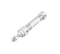 Mini cilindro neumático de doble efecto, vástago simple, tipo CDJ2B, diámetro interior 10 mm a 30, carrera 200, actuador(Stroke 45mm,CDJ2B12)
