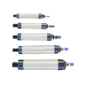 Mini cilindro neumático MAL16/20/25/32/40mm, orificio de aire de doble acción, 20 tiempos, 25/50/75/100 MAL20-100 Junta Duradera(Bore 20mm,100mm Stroke)