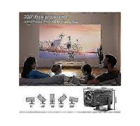 Mini Cinema Projector - Native 1080P 4K Home Theater Projector for HD Movie Experience & Family Entertainment