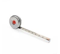 Mini cinta métrica retráctil, herramienta de medición de acero inoxidable de 1/2/3 metros para costura, sastrería, manualidades y uso doméstico, regla compacta de tamaño de bolsillo (1 metro)