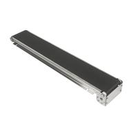 Mini cinta transportadora de acero inoxidable para botellas de 600 mm, distribuidor automático, pista de carga eficiente, ideal para la industria de alimentos y bebidas, diseño compacto para una fácil