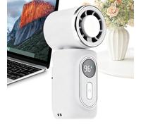 Mini clip de ventilador USB recargable, 3000 mAh portátil Airflow Fan de 180 grados, diseño ajustable, para el hogar, escuela, oficina, camping, al aire libre, actividades personales Cooling Use 1,81