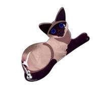 Mini Clips De Garra Para El Pelo - Forma De Gato Compacta Antideslizante | Pinza para Cabello con Motivo Animal | Para Viajes, Viajes de Negocios, Hogar, Exterior, Escuela y para tu Novia