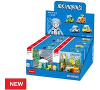 Mini Coche 128 pcs 4 Surt. Exp.8 - SLUBAN