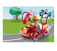 Mini Coche de Bomberos Playmobil d.o.c. con Freddy