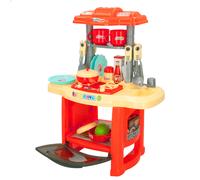 Mini cocinita eléctrica con luz y sonido y 20 accesorios My colors