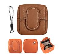 Mini Coin Purse, Top Grain Leather Small Women’s Wallet, Stylish and Compact Pouch for Coins, Keys, and Cards, Durable and Trendy Design for Everyday Use (#10)