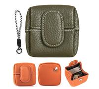 Mini Coin Purse, Top Grain Leather Small Women’s Wallet, Stylish and Compact Pouch for Coins, Keys, and Cards, Durable and Trendy Design for Everyday Use (#9)