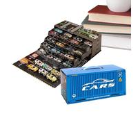 Mini colección de vehículos fundidos a presión, modelo de retracción, 48 unidades, paquete de juguetes compacto, selección de niños, niñas, viaje a casa, dormitorio, grupo de estudio, salón