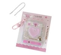 Mini colgante para fotos, álbum de fotos de 2 pulgadas con doce bolsillos, hecho a mano, organizador de almacenamiento móvil robusto y elegante, regalo personal | celebraciones, decoración de eventos