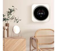 Mini Combo De Lavadora Y Secadora Portátiles 2 En 1: Lavadora De Tambor Delantera Totalmente Montada En La Pared Con Panel De Control Lcd - Para Ropa Pequeña, Ropa Interior, Calcetines Wall-Mount