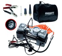 MINI COMPRESOR 12V 150 PSI Doble Cilindro Bomba de Aire Coche Compresor de Aire