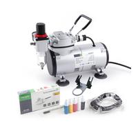 Mini Compresor De Aerógrafo Fengda AS-18-2 Herramienta De Modelismo FENGDA