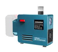 Mini compresor de aire comprimido para batería Makita 18 V, mini compresor de aire 150 psi/10,34 bar, 35 l/min, para herramientas neumáticas, trabajos en altura, reparaciones menores
