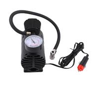 Mini Compresor de Aire Portátil para Bicicleta y Motocicleta | Bomba Infladora de Neumáticos Eléctrico Compacto de 12 V con Presión Máxima de 300 Psi.equipado con Manómetro