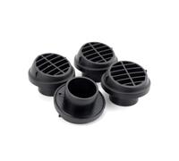 Mini conducto de ventilación de aire de 42mm, pieza de conducto, salida de tubo giratorio, calentador de estacionamiento diésel apto for coche, camión, furgoneta, Camper tipo B, 4 Uds.