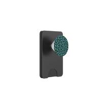 Mini Confetti Green and Blue Polka Dots Abstract Polkadots PopSockets PopWallet para MagSafe