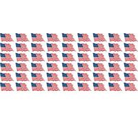 Mini conjunto de banderas que sopla - 20x12mm - autoadhesivo - USA - United States - Bandera de la etiqueta engomada - oficina, coche, casa y para la escuela - 54 pieza