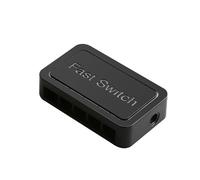 Mini conmutador de Red de Alta Velocidad de 5 Puertos Fast Ethernet LAN RJ45 Switch Hub (Size : EU Plug 100M)