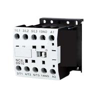 Mini contactor de CA NXC-09M10 NC6-0910 9A NXC-06M10 NC6-0610 6A 1NA Normalmente abierto 1NC 220 24 V 380, Elemento profesional(NXC-06M01 AC,Ac380)