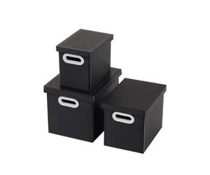 Mini contenedores de Almacenamiento para Casas de muñecas, Paquete de 3 Mini Cajas de plástico con Asas, Organizador en Miniatura para Accesorios de Casas de muñecas y escenas de Bricolaje.