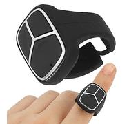 Mini Control Remoto, BT App Page Turner, Cámara Recargable Video Recording Remote TikTok Scrolling Ring Clicker, con Luz Indicadora