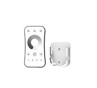 Mini controlador de atenuación LED 4 zonas, interruptor suave monocromático 1 canal DC12V 24V con control remoto ultrafino 2,4G(R6 Only)