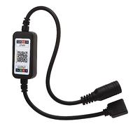 Mini Controlador LED RGB Controlador de Música Práctico para KTV Gym 5V DC 5-24V Control LED 4 Pin 2 Piezas para Decoración Festiva
