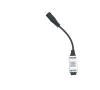 Mini controlador RGB Compatible con Bluetooth DC 5V 12V 24V música Bluetooth SMD COB controlador de tira de luz LED tira de luz RGB(White)