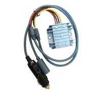 Mini convertidor DC-DC Boost de 12 V/24 V a 30 V 3.5 A para Starlink Mini, IP68 impermeable y carcasa ABS compacta