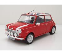 MINI COOPER 1300 rouge Fire UNION JACK 1/18 1997 1.3i