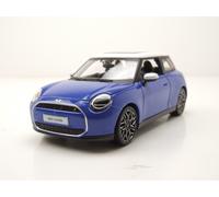 Maisto - Mini Cooper SE 2024 (J01), Coche diecast a Escala 1:24, Color Azul, réplica Detallada de la Nueva versión eléctrica, Puertas y capó abatibles, Edad Recomendada: a Partir de 3 años.