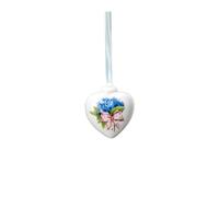 Mini corazón de Porcelana Pascua 2024 4,5 cm