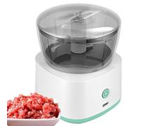 Mini Cordless Electric foodChopper - 0.39x0.39in Anti-Slip Stainless Steel Kitchen Tool | Multifunctional Meat Grinder, foodMaker, Vegetable Chopper, Fruit Dicer, Home Cooking, Healthy Meal Pre