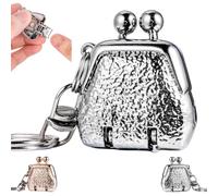 Mini cortaúñas plegable con forma de bolso, cortaúñas portátil de lujo para viajes, llavero plegable de bolsillo, para llevar a casa, práctico y elegante.