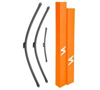 MINI COUNTRYMAN (F60, 2017-2024) - VIA ALBION® - Juego de limpiaparabrisas delantero y trasero, para todo tipo de clima, ajuste rápido | Marca de confianza del Reino Unido