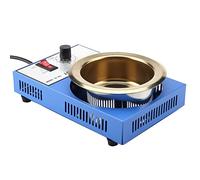 Mini Crisol de Soldadura Eléctrico, 220V, 300W, Desoldador de Calentamiento, Enchufe de la UE