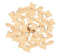 Mini cruz de mano de madera, 6 x 3,4 cm, cómoda cruz del tamaño de para creer y orar, símbolo religioso compacto con | perfecta para la devoción diaria y el apoyo espiritual