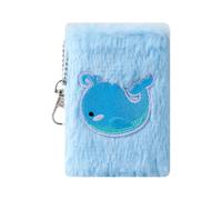 Mini cuaderno de bolsillo, de peluche adorable y portátil, mini bloc de notas, para estudiantes, trabajo, estudio, agenda, oficina, escuela, viajes, salida completa