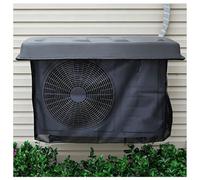 Mini Cubierta Dividida Universal de Alta Resistencia para Unidad Exterior, Parte Superior Impermeable de Goma y Cubierta de Condensador de CA de Malla Transpirable, Protector de Condensador de CA