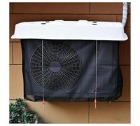 Mini Cubierta Dividida Universal de Alta Resistencia para Unidad Exterior, Parte Superior Impermeable de Goma y Cubierta de Condensador de CA de Malla Transpirable, Protector de Condensador de CA