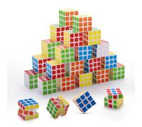 Mini cubo de velocidad, rompecabezas mágicos, cajas de rompecabezas, juguetes de juego de rompecabezas de fiesta, recompensas de aula y premio escolar para estudiantes, recuerdos de fiesta de