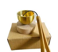 Mini cuenco de canto para yoga meditación relajación mindfulness chakra para healin, cuenco de sonido de cobre para autorregulación