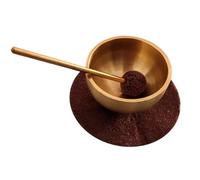 Mini cuenco tibetano con sonido angelical que reconforta el corazón. Juego de cuencos tibetanos pequeños con mazo y cojín. Instrumento portátil para meditación y alivio del estrés. Cuencos tibeta