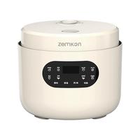 Mini Cuociriso 8 menú de cocción preestablecido RiceOatmealSoupStew para uso versátil Pequeño compacto con gran capacidad Diseño de control OneTouch (BIANCO)