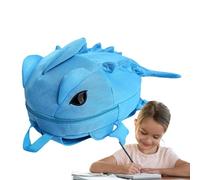 Mini Cute Backpack for Boys and Girls - Shark Backpaack | Kindergarten Elementary Toddler Bag | Cute Cartoon B0ys Preschool Backpack, Boys Preschool Backpacks 3D Animal Rucksack, Kids Backpacks, Azul